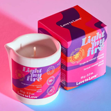 TESTER - LIGHT MY FIRE - MASSAGE CANDLE - MONOI 65G / 2.2OZ.