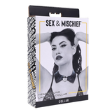 Heartbound Lace Day Collar - Black