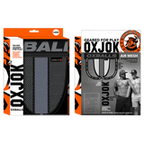 AIRMESH swagger jockstrap, TAR BLACK, LARGE