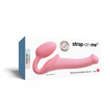 TESTER - SEMI-REALISTIC BENDABLE STRAP-ON PINK - M