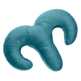 Arie Duo Spooning Pillow with Palm Vibrator Blue