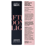 SIMPLY SEXY PHEROMONE PERFUME OIL ROLL-ON - AFTERNOON DELIGHT - 0.34 floz | 10.2mL