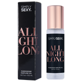TESTER - SIMPLY SEXY PHEROMONE PERFUME OIL ROLL-ON - ALL NIGHT LONG - 0.34 floz | 10.2mL