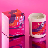 TESTER - LIGHT MY FIRE - MASSAGE CANDLE - COCONUT 65G / 2.2OZ.
