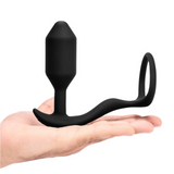 TESTER - VIBRATING SNUG & TUG | M | BLACK