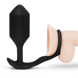 TESTER - VIBRATING SNUG & TUG | XL | BLACK