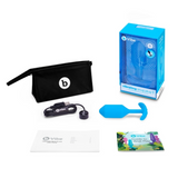 TESTER - VIBRATING SNUG PLUG | L | BLUE