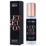 TESTER - SIMPLY SEXY PHEROMONE PERFUME OIL ROLL-ON - LET'S GET IT ON - 0.34 floz | 10.2mL