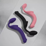 TESTER - SEMI-REALISTIC BENDABLE STRAP-ON PINK - M