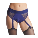 HARNESS LINGERIE DIVA - M - NIGHT BLUE