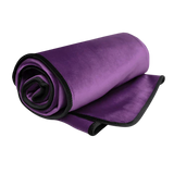 Fascinator Lush Throw  Purple Microvelvet - King Size