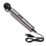 TESTER - Die Cast Rechargeable Vibrating Massager - Silver