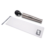 TESTER - Die Cast Rechargeable Vibrating Massager - Silver