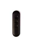 Onyx Vibrating Butt Plug Black