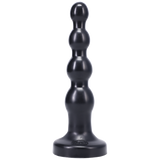 Tantus Silicone Large Ripple Butt Plug Black