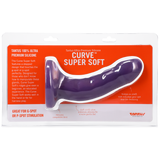 SILICONE CURVE DILDO AMETHYST