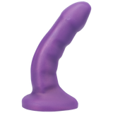 SILICONE CURVE DILDO AMETHYST
