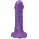 SILICONE CURVE DILDO AMETHYST