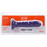 Tantus Silicone Echo Silicone Vibrator Midnight Purple