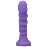 Tantus Silicone Echo Silicone Vibrator Midnight Purple
