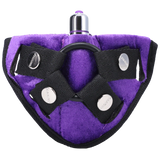 Velvet Vibrating Harness Lilac