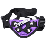 Velvet Vibrating Harness Lilac