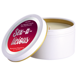 MOOD CANDLES Sex-a-licious - Pheromone Massage Candle Ravenous Raspberry 4oz | 113g
