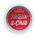 MOOD CANDLES NETFLIX & CHILL - PHEROMONE MASSAGE CANDLE BERRY YUMMY 4OZ | 113G