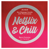 MOOD CANDLES NETFLIX & CHILL - PHEROMONE MASSAGE CANDLE BERRY YUMMY 4OZ | 113G