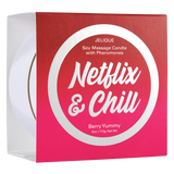 MOOD CANDLES NETFLIX & CHILL - PHEROMONE MASSAGE CANDLE BERRY YUMMY 4OZ | 113G