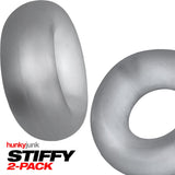 STIFFY 2-pack bulge cockrings - CLEAR ICE