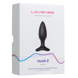 TESTER - HUSH 2 1.5" BLUETOOTH BUTT PLUG - BLACK