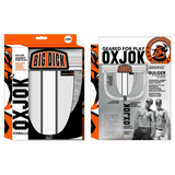 BULGER, the big pouch jock, WHITE SNOW, MEDIUM