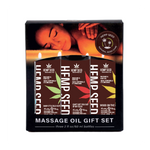 Hemp Seed Winter Massage Oil Gift Set