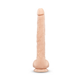BONE - 17" DEEP-INSERT DILDO WITH REALISTIC BALLS AND SUCTION CUP