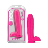 Neo - 10 Inch Dual Density Dildo -Neon Pink