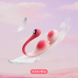 Vibrosa App-Controlled Pressure Sensing Dual-Ball Egg Vibrator