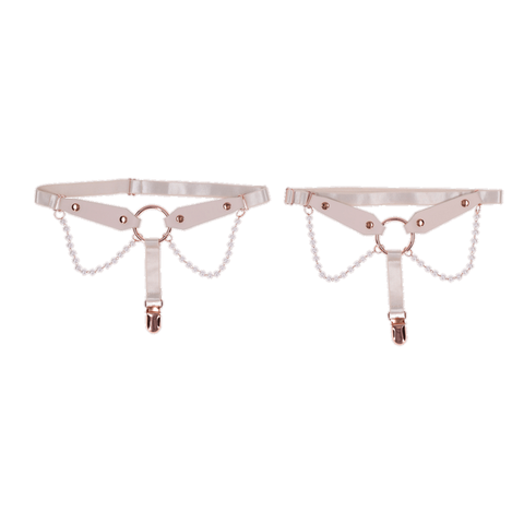 Peaches 'n CreaMe Pearl Garters