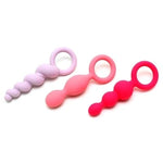 TESTER - Booty Call (set of 3) (Colored) - pink, purple, red