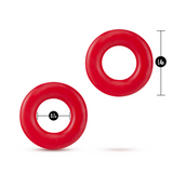 Stay Hard Donut Rings - Red