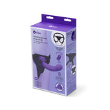 VIBRATING CURVED STRAP-ON KIT