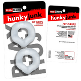 FIT GRIPS 2-pack ergo-fit cockrings CLEAR/CLEAR