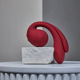 TESTER - SVibe Snail GIZI PRO vibrator, bordeaux