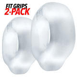 FIT GRIPS 2-pack ergo-fit cockrings CLEAR/CLEAR