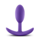 Luxe Wearable Vibra Slim Plug Sm- Purple