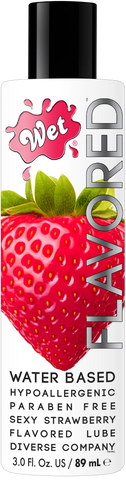 Flavored Sultry Strawberry Edible Lube 3oz