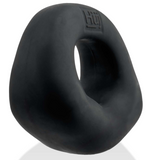 FIT BULGE hung-style cockring BLACK FOG