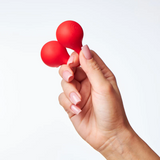 SVibe Snail TWINN finger vibrator, cherry, NO APP