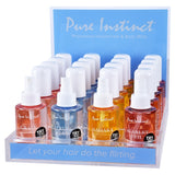 PURE INSTINCT PHEROMONE INFUSED BODY & HAIR MIST ACRYLIC DISPLAY OF 21 PCS
