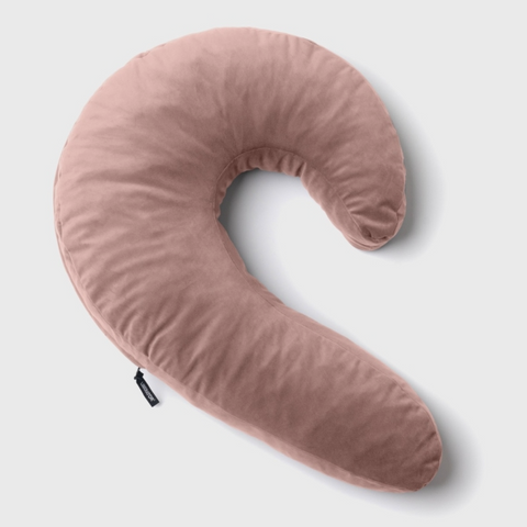 Lune Side Snuggle Pillow, Rose